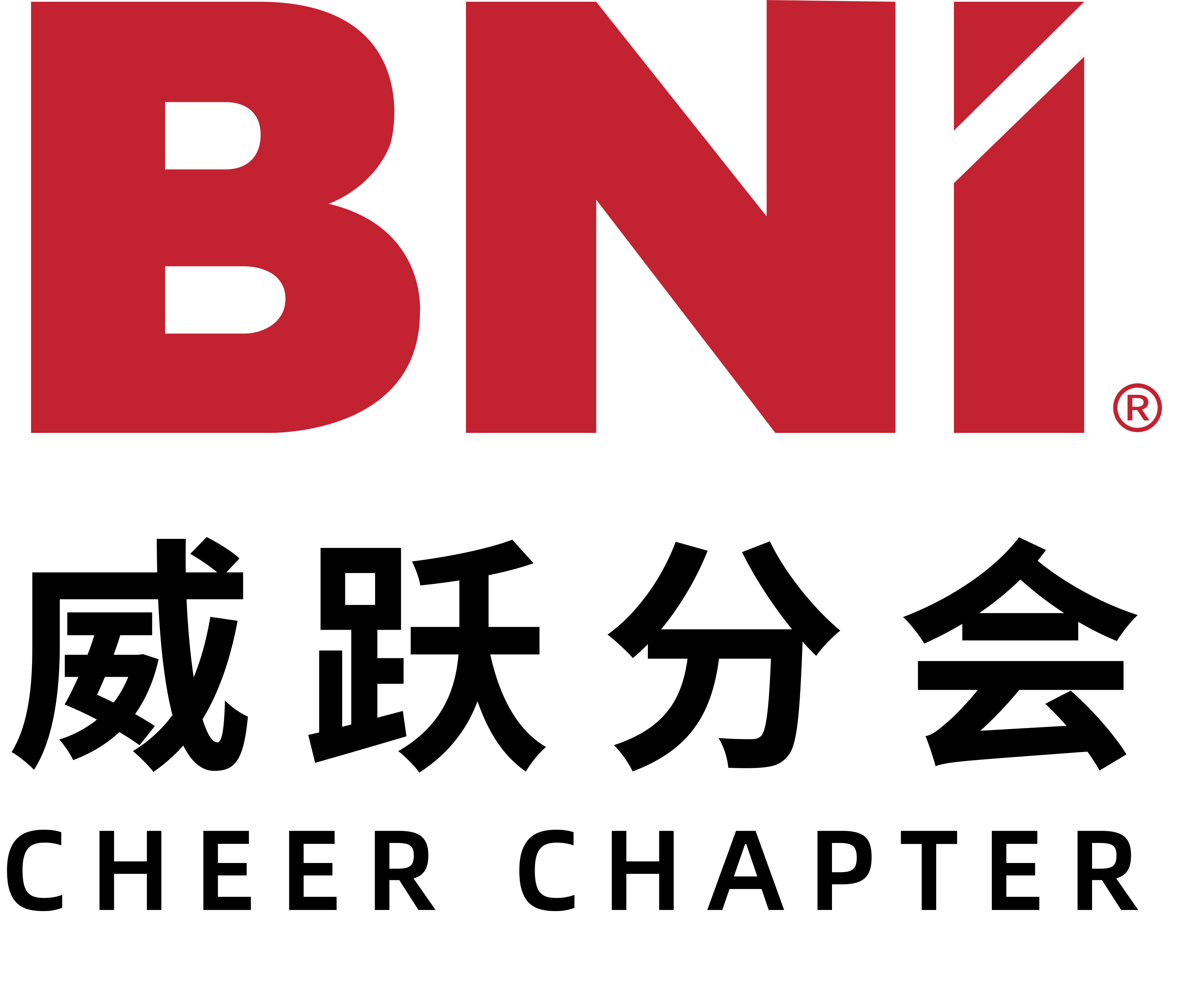 BNI威跃分会 Logo